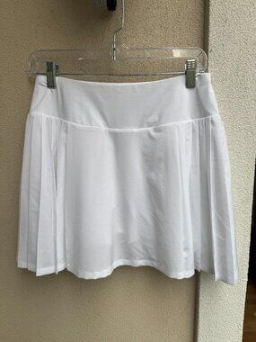 Calia Women's 14" Side Pleated Skort Sz M
